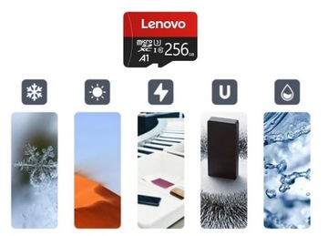 Карта памяти Lenovo micro SDXC 256 ГБ U3 A1 C10