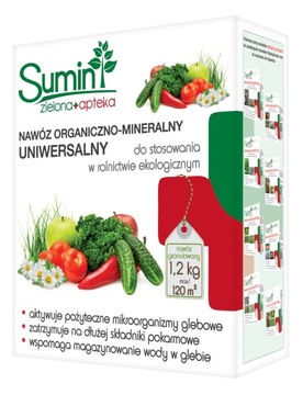 SUMIN Nawóz granulowany uniwersalny 1.2kg 120m2
