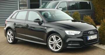 Audi A3 8V Sportback 5d Facelifting 1.0 TFSI 115KM 2017 Audi a3 (Nr.029) 1.0 TFSI S-Line Klima Parktronik Gwarancja Benzyna, zdjęcie 2