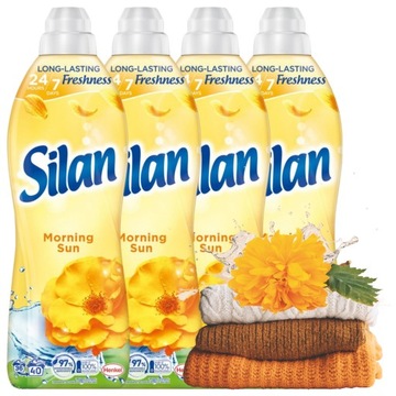 SILAN MORNING SUN PŁYN DO zmiękczania PŁUKANIA ŻÓŁTY 3,52 l