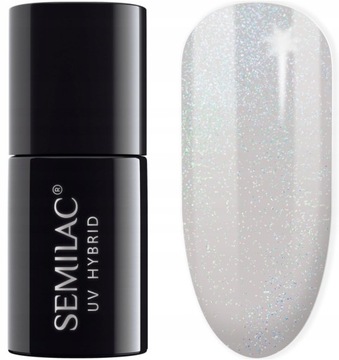 SEMILAC 338 COZY GRAY SHIMMER Lakier hybrydowy 7ml
