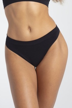 Бесшовные трусики Gatta Mini String Nini, черные, S