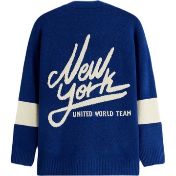 ZARA МУЖСКОЙ СИНИЙ КАРДИГАН ПОДПИСАТЬСЯ XL ВЕСНА