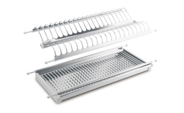 OCIEKARKA DO NACZYŃ SUSZARKA DWUPOZIOMOWA 50 INOX