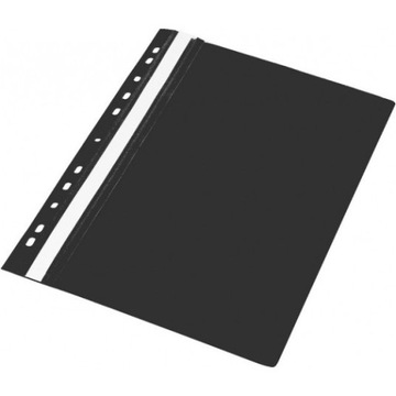 Skoroszyt twardy PVC wpinany MyOffice A4 czarny