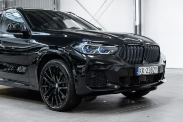 BMW X6 G06 SUV 3.0 40d 340KM 2023 BMW X6 40d. All Black. Gwarancja 05.2027., zdjęcie 10