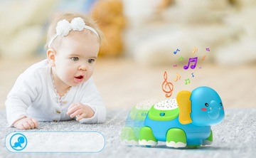 ИГРУШКА ДЛЯ РЕБЕНКА С МУЗЫКОЙ И ПРОЕКЦИЕЙ СВЕТА И ЗВЕЗД, 1 ГОД+