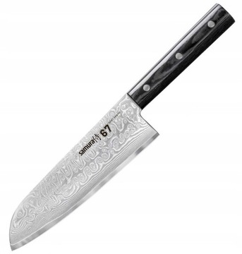 Samura DAMASCUS 67 SANTOKU (Santoku knife) CM.17,5