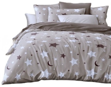 KOMPLET POŚCIEL BAWEŁNIANA 200X220 +2 POSZEWKI DWUSTRONNA DUŻO WZORÓW