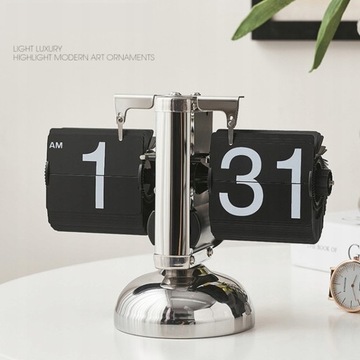 ZEGAR KLAPKOWY MECHANICZNY RETRO FLIP CLOCK R