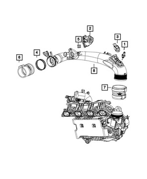 Датчик давления предохранительного клапана Alfa Romeo JEEP 2.0 OE