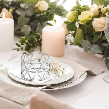 6x Кольца для салфеток Держатели для салфеток из ткани Декоративные