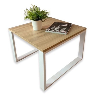 STOLIK KAWOWY INDUSTRIALNY STYL LOFT 60x60x42