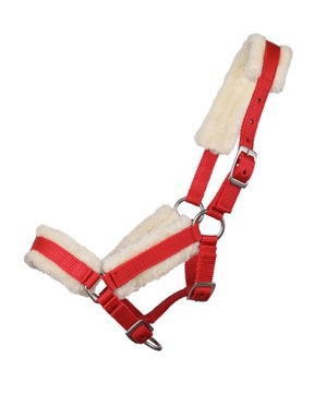 QHP Kantar z futrem ŹREBIĘCY Red [R: Źrebak 01]