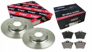 tarcze + klocki PEUGEOT 407 , 607 CITROEN C5 III 290mm tył