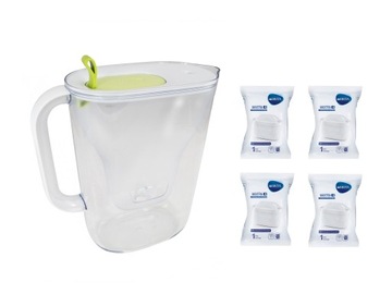 Dzbanek filtrujący Brita Style XL Limonka 4 wkłady
