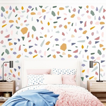 САМОКЛЕЯЩАЯСЯ НАКЛЕЙКА НА СТЕНУ, ОТДЕЛКА ДЕТСКОЙ КОМНАТЫ, МРАМОР