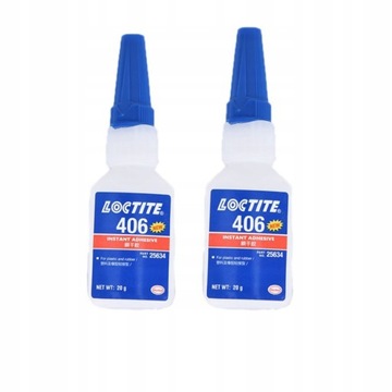 Loctite406 Uniwersalny Klej Błyskawiczny Bardzo x2