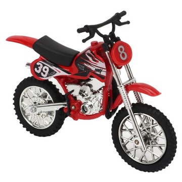 Aluminiowa zabawka motocyklowa ozdoba realistyczna odlewana zabawka AI