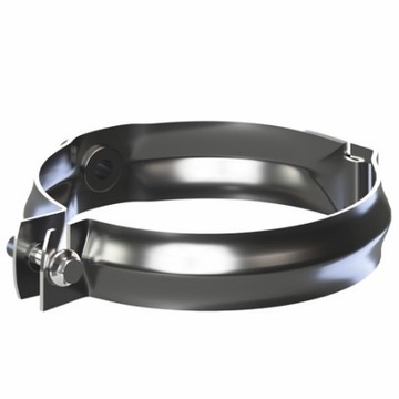 KROP STAL System rynnowy OBEJMA RURY fi 90 GRAFIT