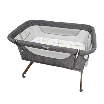 MoMi Smart Bed PRZEŚCIERADŁO Z GUMKĄ DO DOSTAWKI - bawełna wzory