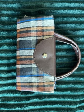 TORBA NA ZAKUPY SKŁADANA MOCNA W KRATKĘ DUŻA