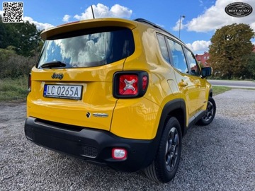Jeep Renegade SUV 1.4 MultiAir 140KM 2015 Jeep Renegade 1.4 Turbo LONGITUDE Szwajcaria -2 x kola Serwis 1.4, zdjęcie 2