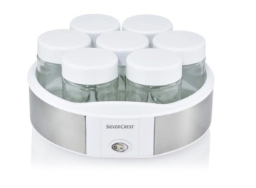 АВТОМАТИЧЕСКАЯ ЙОГУРТНИЦА НА 7 БАНК SILVERCREST 18ВТ