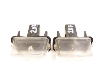 LAMPA OSVĚTLENÍ TABULKY PEUGEOT 207