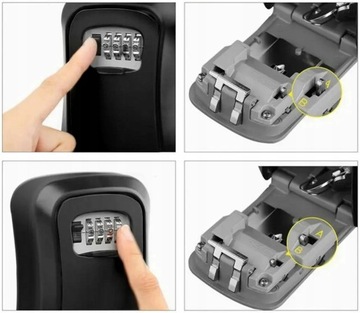 КОРОБКА ШКАФ КАССЕТНЫЙ НАСТЕННЫЙ КЛЮЧЕВОЙ СЕЙФ КОД КОД