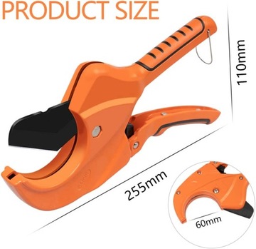 AIRAJ CUTTERS НОЖНИЦЫ ДЛЯ РЕЗКИ ТРУБ ПВХ PPR 64ММ