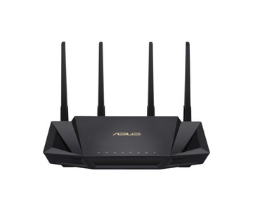 Маршрутизатор ASUS RT-AX58U V2 (3000 Мбит/с a/b/g/n/ac/ax), Wi-Fi 6, 2,4/5 ГГц, двухдиапазонный