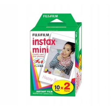 Картриджи Fujifilm Instax Mini Glossy 2 упаковки 20 фото (80 фото)