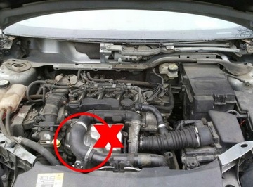 ШЛАНГ ТУРБОИНТЕРКУЛЕРА FORD C-MAX 1.6 TDCI
