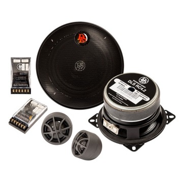 АВТОМОБИЛЬНЫЕ ДИНАМИКИ DLS RC4.2 АУДИОСИСТЕМА 60ВТ 100ММ ДВУХПОЛОСНАЯ