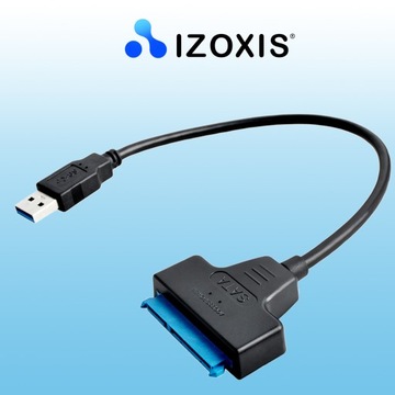 Переходник с USB 3.0 на SATA HDD SSD Izoxis Drive Кабель-адаптер