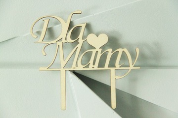 Топпер Надпись на День Матери Для Мамы, Дорогая Мамочка, 5 шт