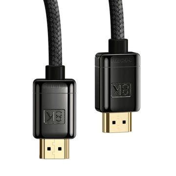 КАБЕЛЬ HDMI-HDMI 2.1 BASEUS 8K 60Гц FULL HD UHD 3D 48ГБ 100см