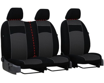 ТОЛСТЫЕ АВТОЧЕХЛЫ ДЛЯ АВТОБУСА PEUGEOT BOXER 1 2+1