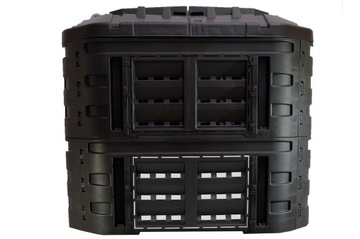 МОДУЛЬНЫЙ КОМПОСТЕР 540Л ЧЕРНЫЙ МОДУЛЬНЫЙ ПАТРУЛЬ