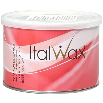 Воск для депиляции ItalWax Rose в банке 400 мл.