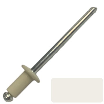 NITY ZRYWALNE 4X8mm - KOLOR RAL9002 - 100 SZTUK