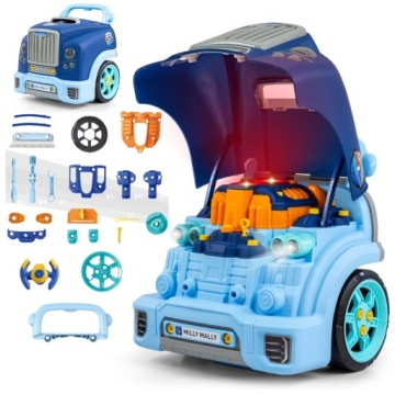 Malý mechanik Motor pro otáčení a roztáčení Majsterkowicz Zvuky Led