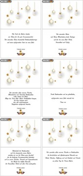 Корпоративные рождественские открытки с ЛОГОТИПОМ + КОНВЕРТ GB 20 шт.