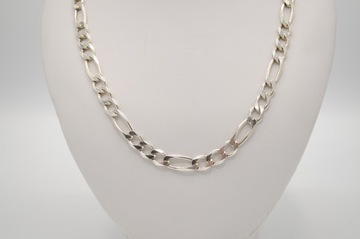 Srebrny łańcuszek wyrób jubilerski 925 - 38,80 g.
