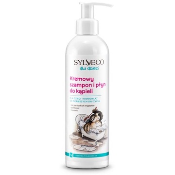 KREMOWY SZAMPON I PŁYN DLA DZIECI SYLVECO 300ml