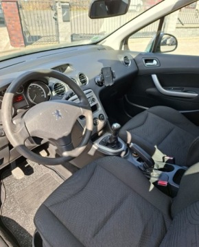 Peugeot 308 I Hatchback 5d 1.4 VTi 95KM 2008 Peugeot 308 Peugeot 308 I Peugeot 308 1.4 2008r KlimaElektryka - Piekny st, zdjęcie 6