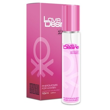 PERFUMY DAMSKIE Z FEROMONAMI LOVE&DESIRE 15ML