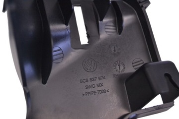 VW JETTA LIŠTA ZRCÁTKO DVEŘNÍHO PŘEDNÍ PRAVÉ 1.6 TDI 2014 RHD