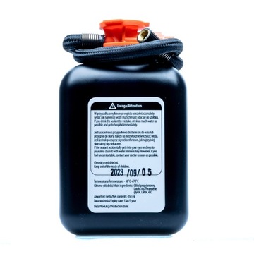 КОМПЛЕКТ ДЛЯ БЫСТРОГО РЕМОНТА КОЛЕСНЫХ ШИН ГЕРМЕТИК 450мл КОМПРЕССОР